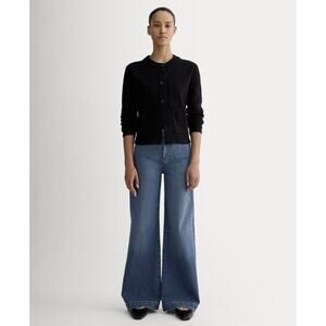 Everlane Women's High-Key Jean in Mid Indigo, Size 28, Cotton/Denim